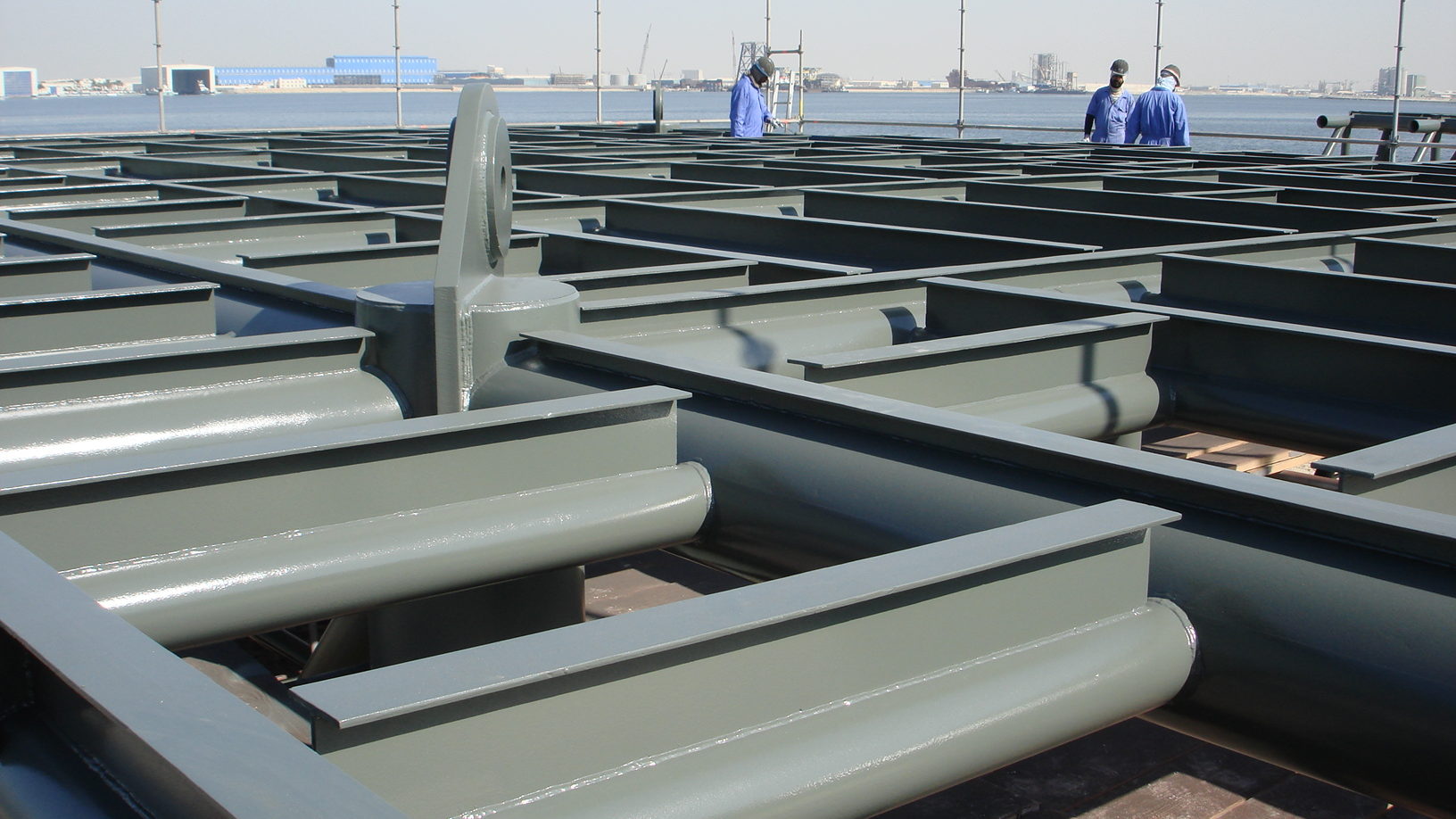 Fabrication of Structural Steel Platforms for Ruwais 3rd NGL Train in Ruwais Plant (GASCO)