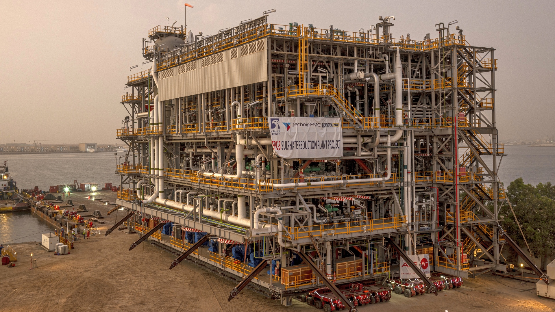 Sulphate Reduction Plant (SRP) Module On West Island EPC3 Project