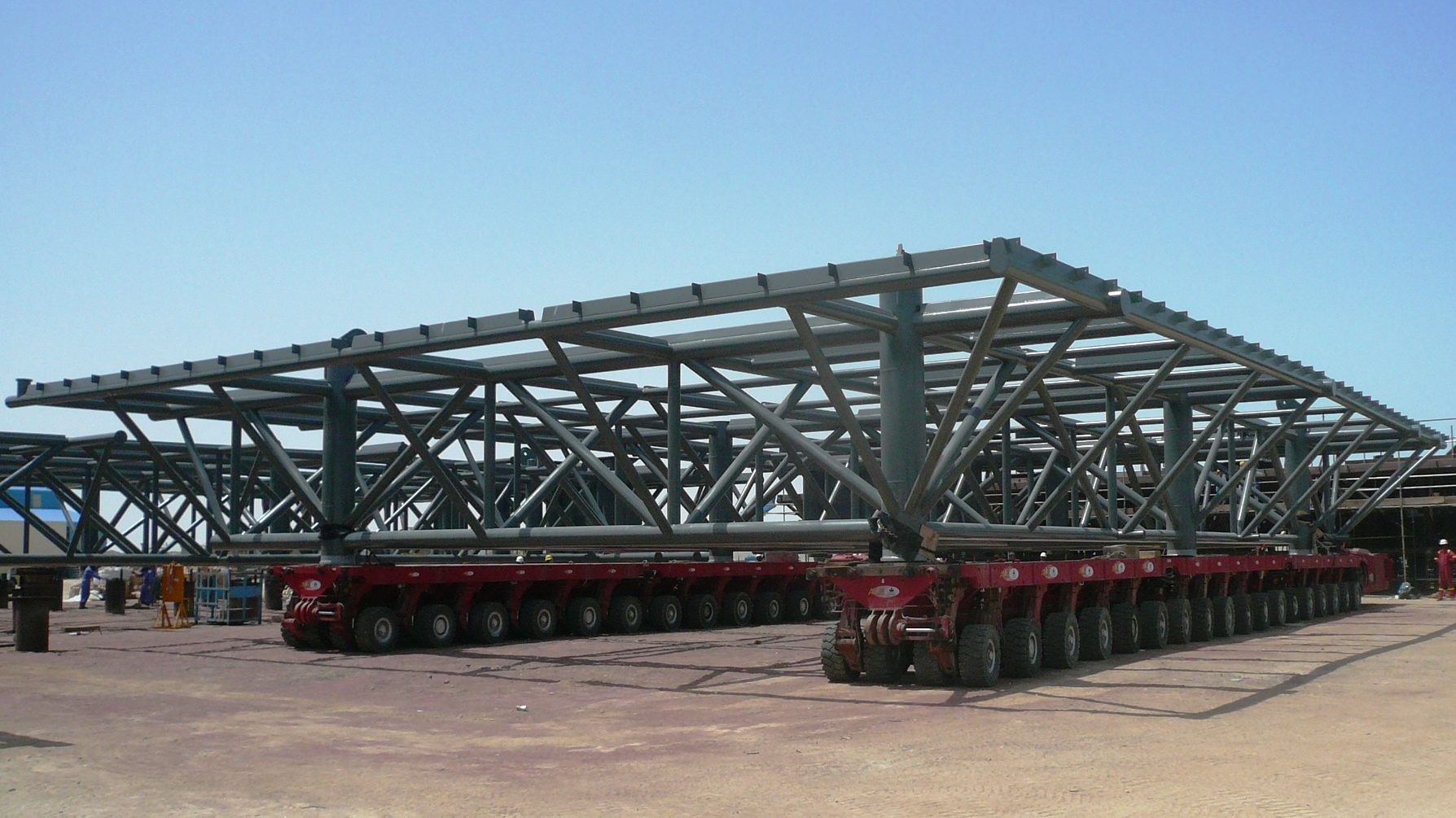 Fabrication of Structural Steel Platforms for Ruwais 3rd NGL Train in Ruwais Plant (GASCO)