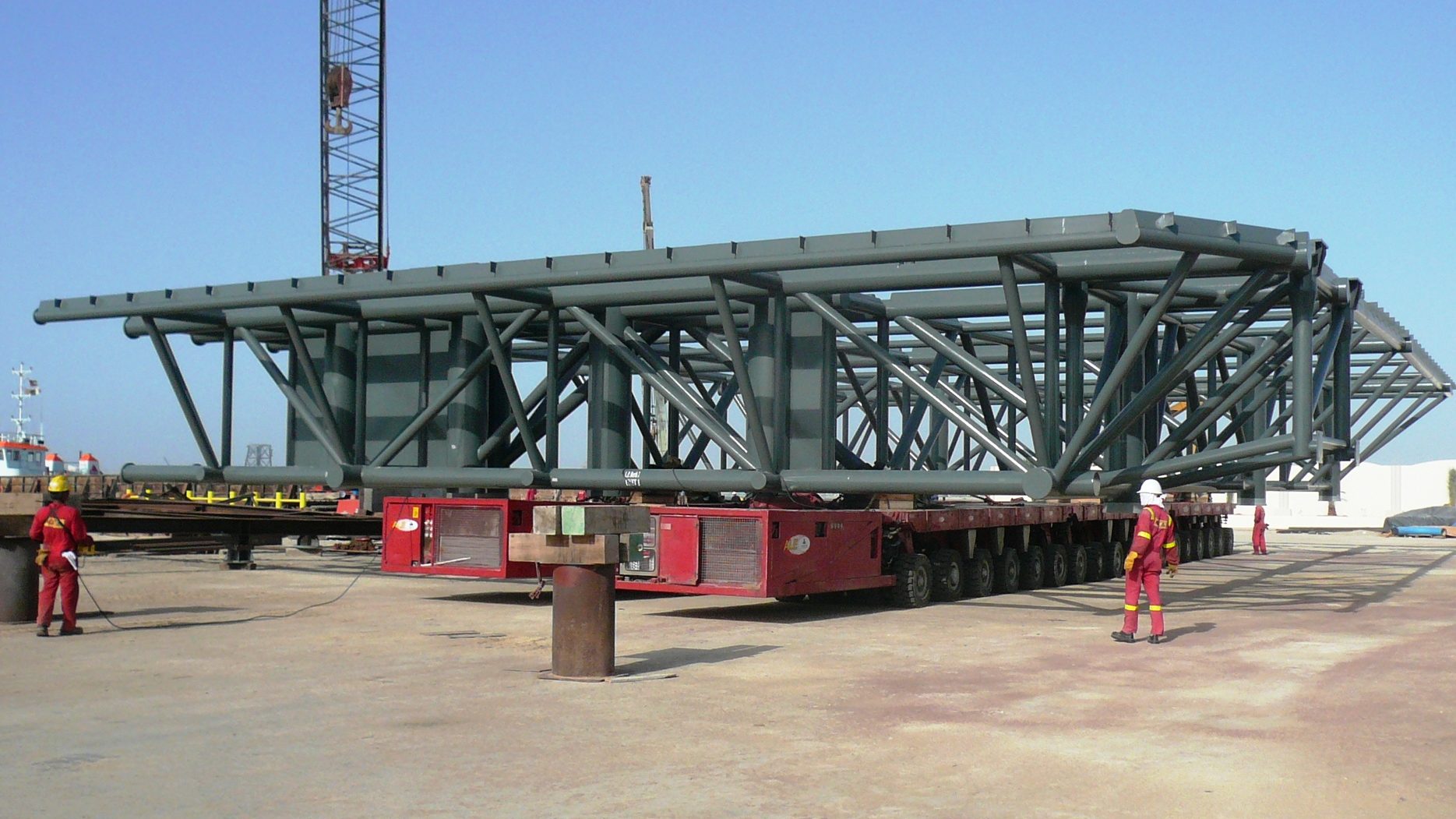 Fabrication of Structural Steel Platforms for Ruwais 3rd NGL Train in Ruwais Plant (GASCO)