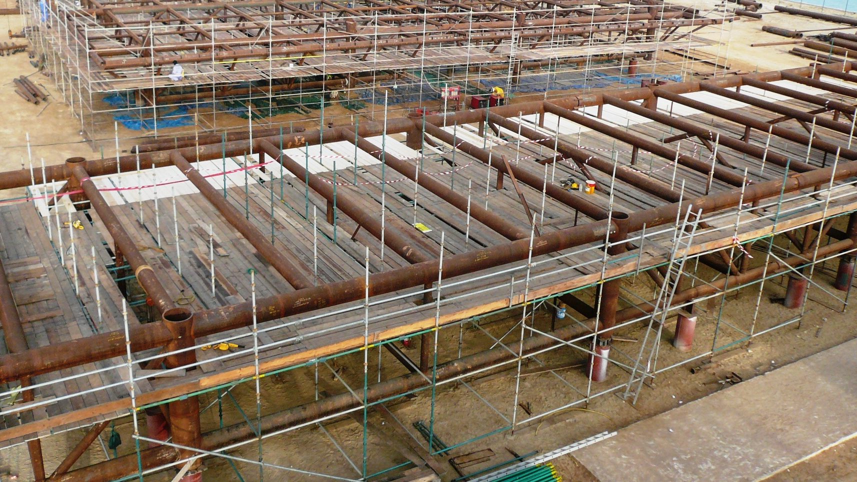 Fabrication of Structural Steel Platforms for Ruwais 3rd NGL Train in Ruwais Plant (GASCO)